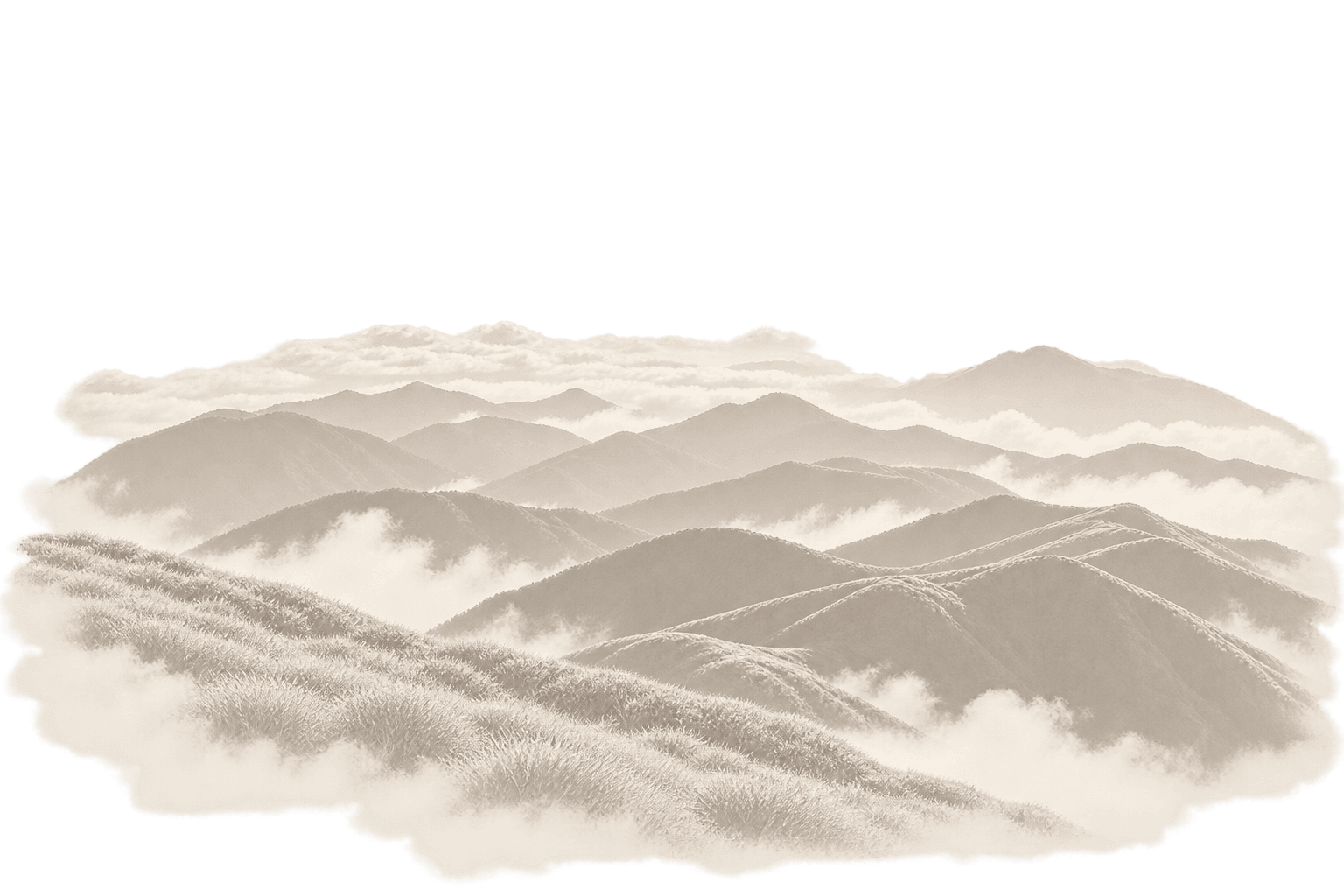 Ridgeline above the clouds