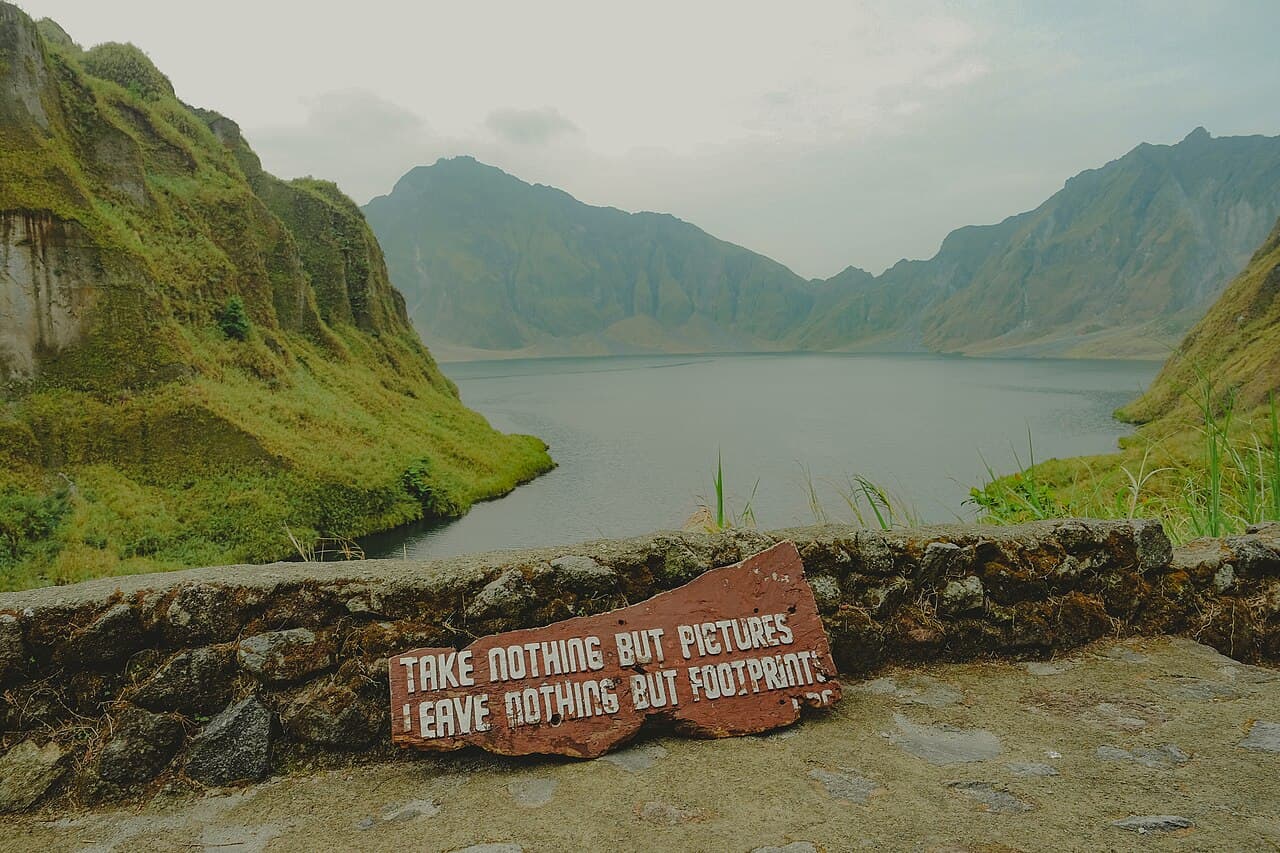Mt. Pinatubo hiking landscape